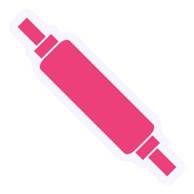 vector illustration of Rolling Pins