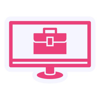 vector illustration of seo and modern business sign