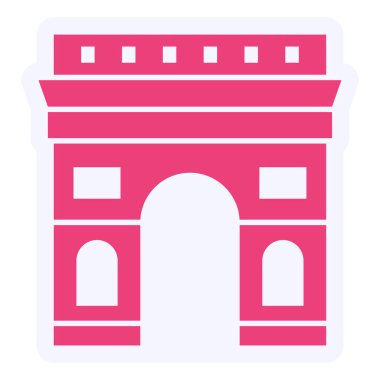 Arc De Triomphe  landmark symbol