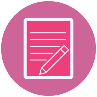 Sunum Simgesi Vektör illüstrasyonu