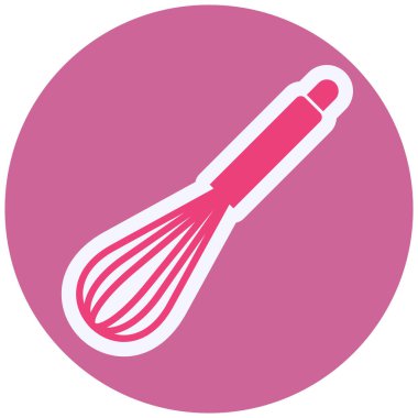 Mutfak gereçleri simgesi. vektör illüstrasyonu