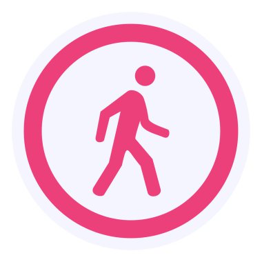 man pictogram vector icon editable