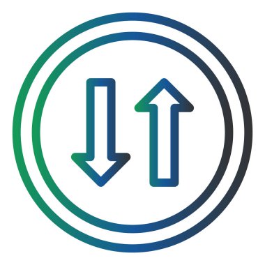 road sign. trendy flat color design icon template for web mobile apps 
