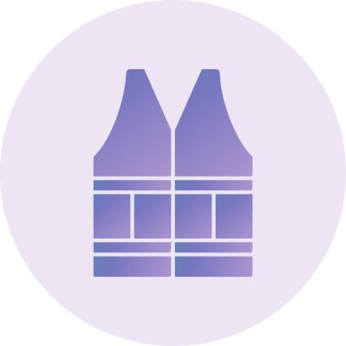 color vector icon illustration of casual apparel 