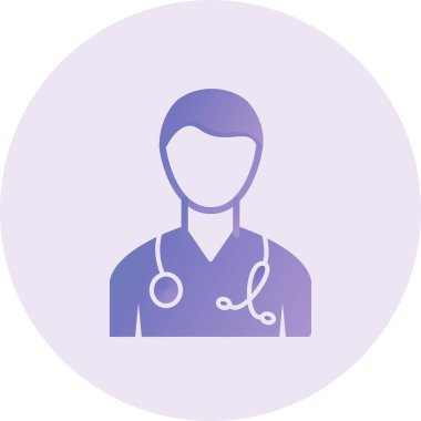 Doktor Simge vektör illüstrasyonu