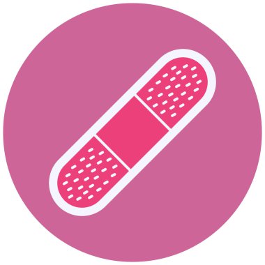 bandaj simgesi vektör illüstrasyonu