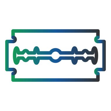 Ustura. Web simgesi basit tasarım 