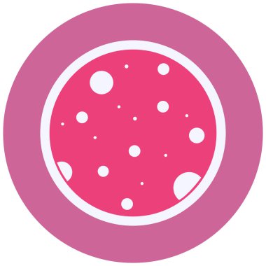 Ay. Web simgesi basit illüstrasyon