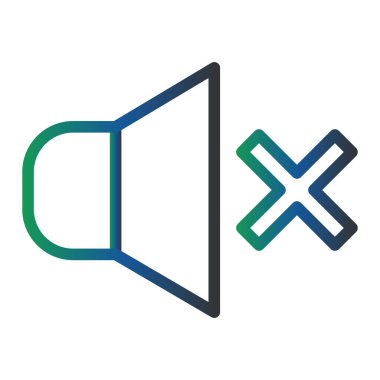 ses simgesi vektör illüstrasyonu