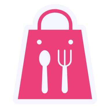 Uzaktaki Vektör Kabartma Simgesi Tasarımı 