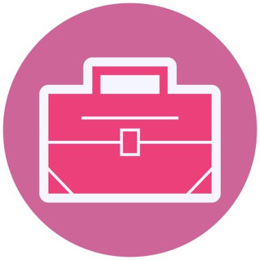 briefcase, web icon simple illustration