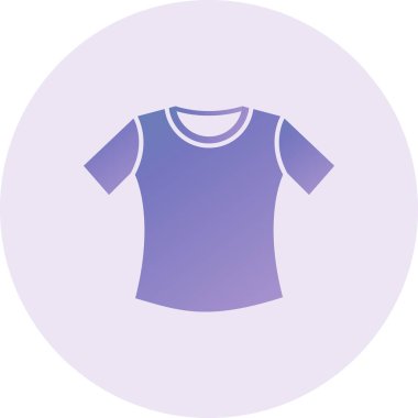 Gömlek. Web simgesi basit illüstrasyon