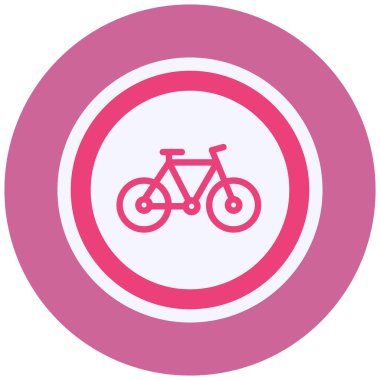 Bisikletin vektör illüstrasyonu