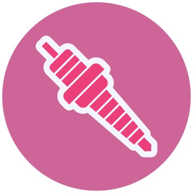 Dolgu simgesinin vektör illüstrasyonu