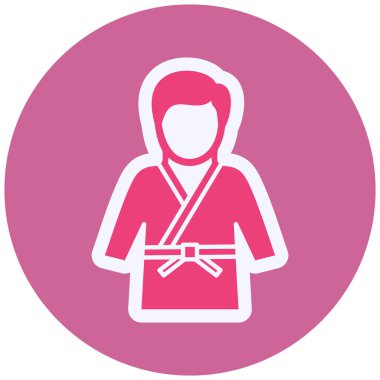 woman with hat and backpack vector icon