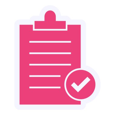 Dosya simgesinin vektör illüstrasyonu