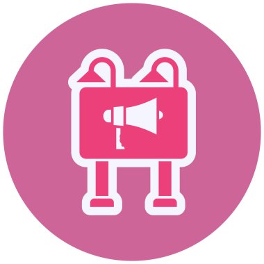 seo modern simgesinin vektör illüstrasyonu