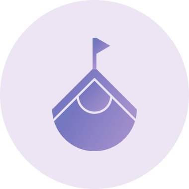 football icon. simple illustration