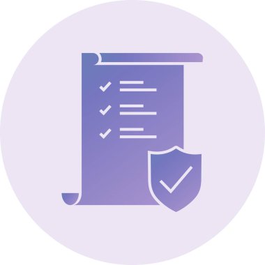 document icon for your project color vector illustration