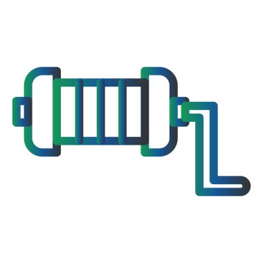 Balıkçılık simgesinin vektör illüstrasyonu