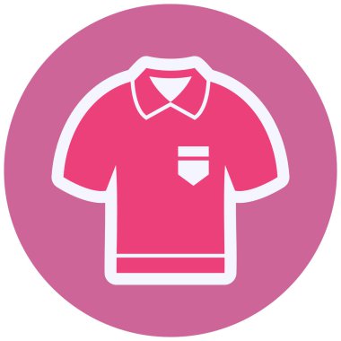 Gömlek. Web simgesi basit illüstrasyon