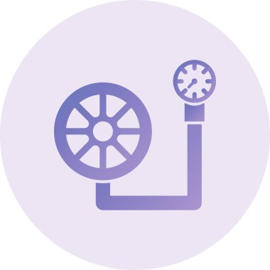 Lastik Metre Vektörü Kabartma Simgesi Tasarımı 