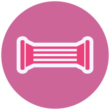 Bir spor simgesinin vektör illüstrasyonu