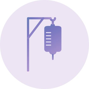 Drip Vektör Kabartma Simgesi Tasarımı