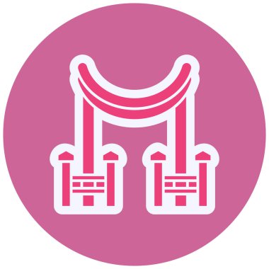 Kaykay. Web simgesi basit illüstrasyon