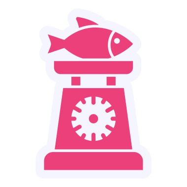 Fish Scale flat icon