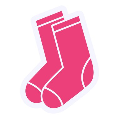 çorap vektör çizim