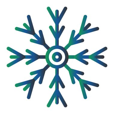 beautiful snowflake. web icon illustation