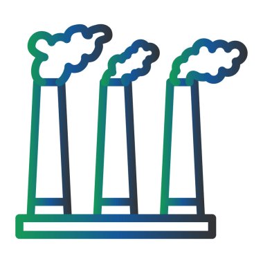 factory plant vector illustration