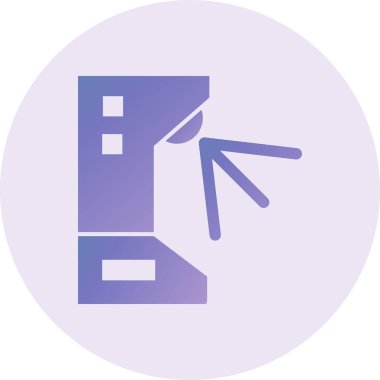 Modern b 'nin vektör illüstrasyonu eksik simgesi