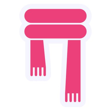 color vector icon illustration of casual apparel 