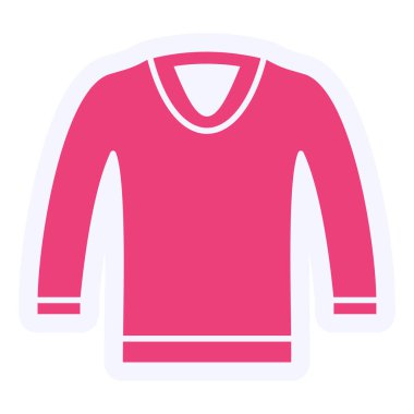 Gömlek. Web simgesi basit illüstrasyon