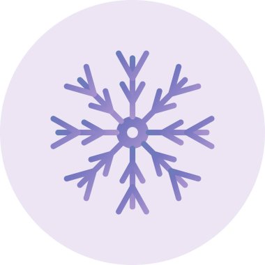 beautiful snowflake. web icon illustation