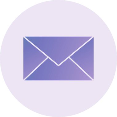 Mektup. Web simgesi basit illüstrasyon 