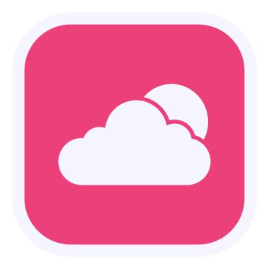 vector illustration of Weather App icon