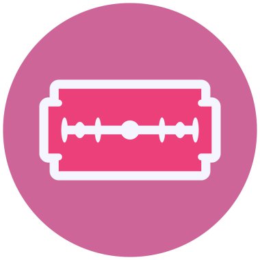 Ustura. Web simgesi basit tasarım 