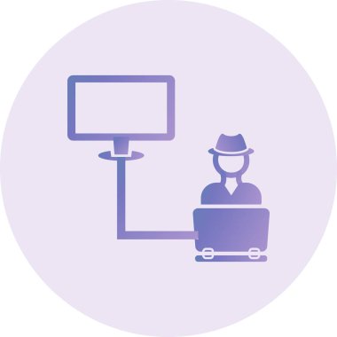 vector illustration of Robbery  icon