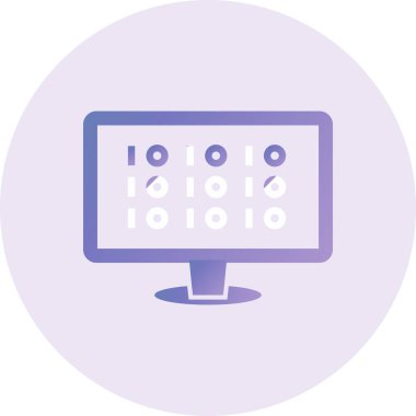 vector illustration of Encryption modern icon