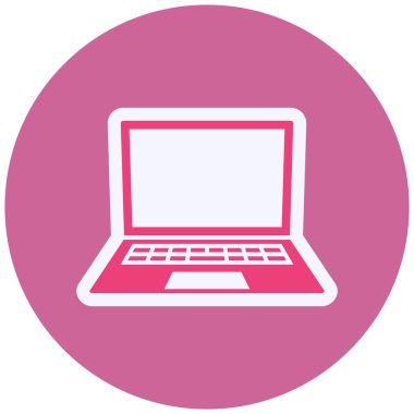 Bilgisayar. Web simgesi vektör illüstrasyonu