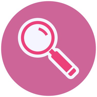 Ara. Web simgesi basit illüstrasyon