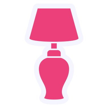 Lamba simgesinin vektör illüstrasyonu 