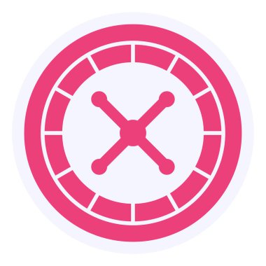 Saat simgesi vektör illüstrasyonu