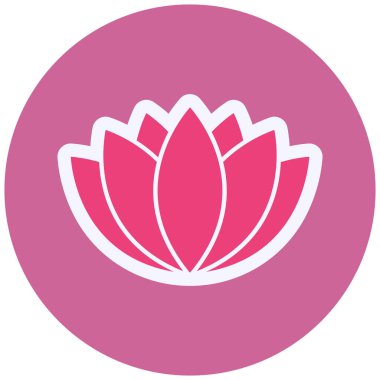 Lotus 'un vektör illüstrasyonu