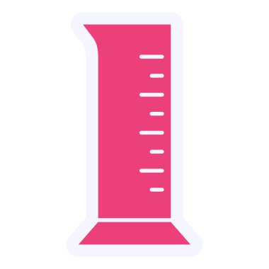 Mezuniyet silindiri modern simge vektör illüstrasyonu