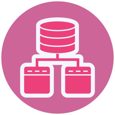database. web icon simple illustration. Data Modelling