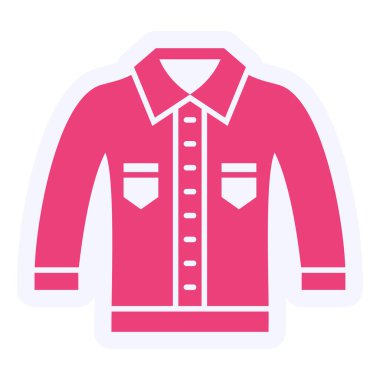 ceket vektör çizim